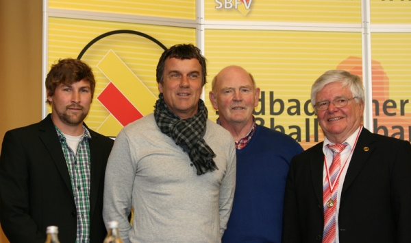 Andreas Beck, Peter Brosi, Günther Wienhold und Horst Zölle