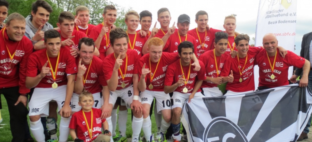 Die B-Junioren des FC 08 Villingen