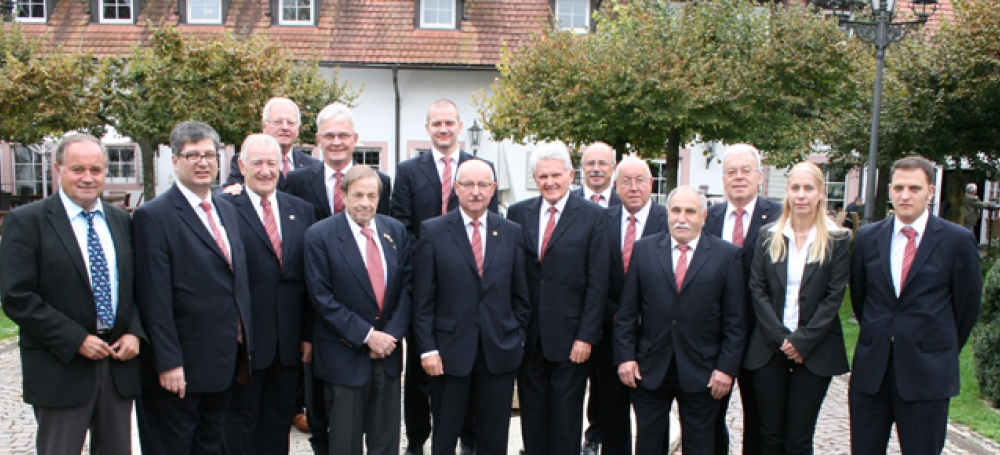 Die SBFV-Delegation beim SFV-Verbandstag