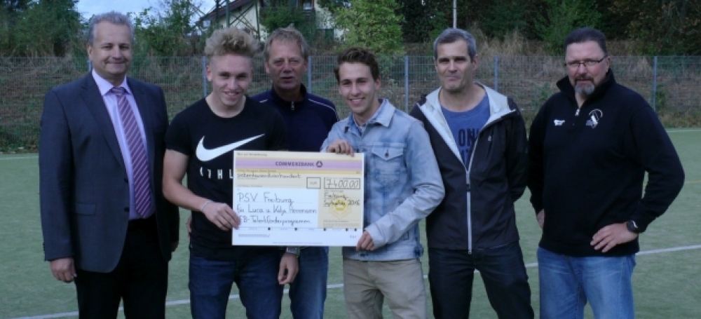 DFB-Bonuszahlung beim PSV Freiburg für die Spieler Luca und Kolja Herrmann