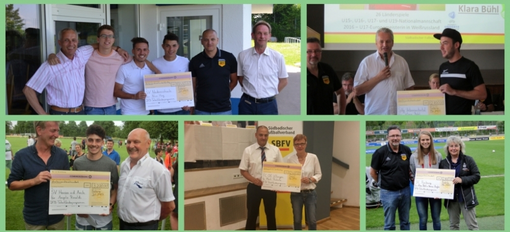 Fotocollage: DFB-Bonuszahlung für U-Nationalspieler in 2017