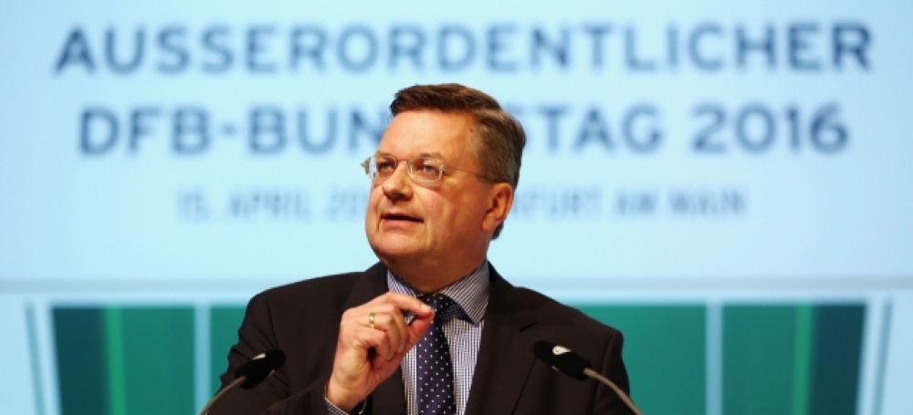 Der neue DFB-Präsident Reinhard Grindel